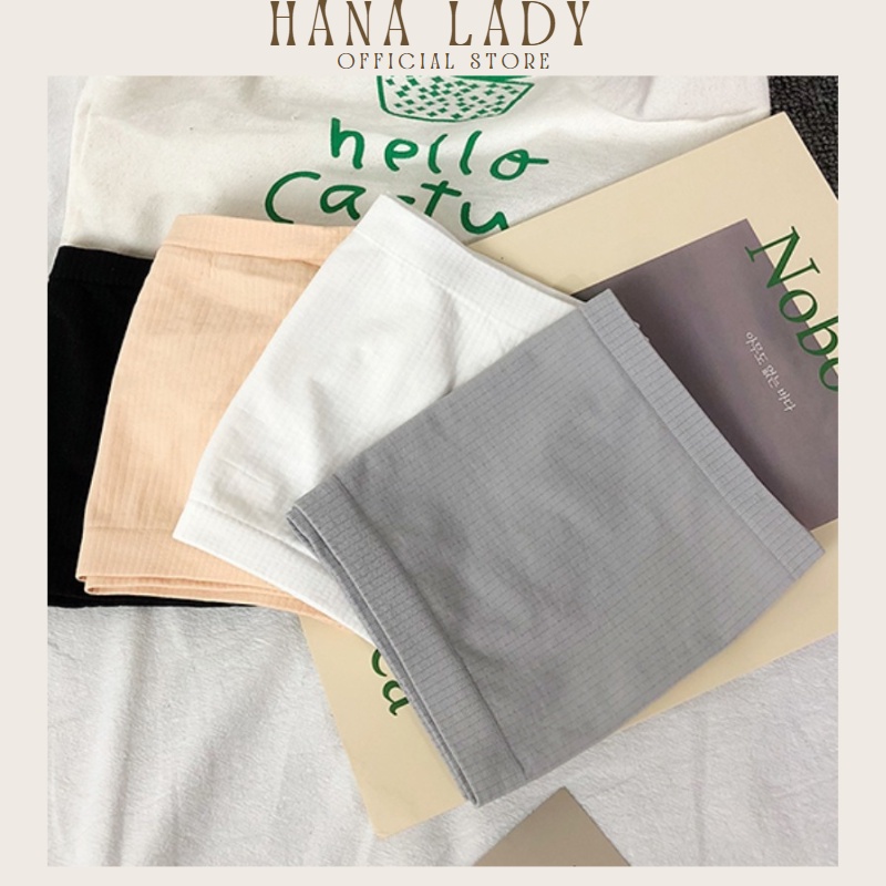 Áo bra nữ không dây sexy cá tính chất thun lạnh mát mẻ mềm mịn và co giãn Hana Lady B043
