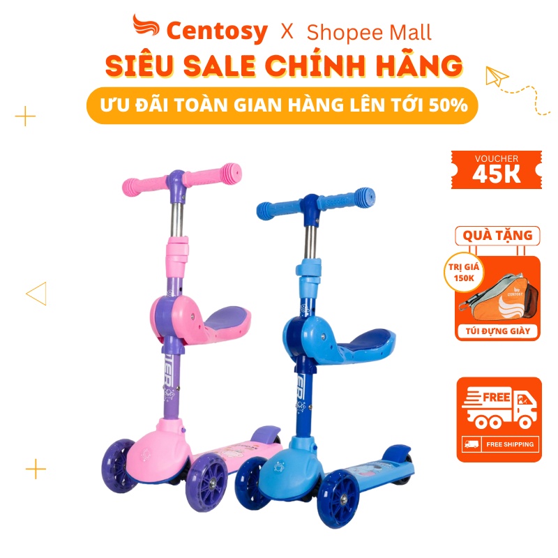 Xe Scooter Centosy Scooter 902 Màu sắc bắt mắt, form chắc chắn