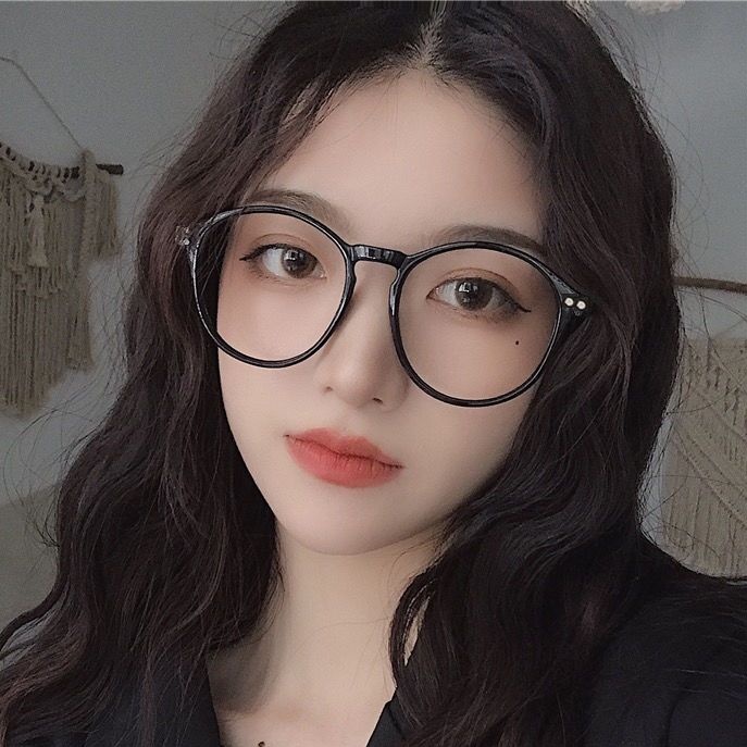 Mắt kính giả cận gọng tròn thời trang Hàn Quốc phong cách học đường dành cho nam nữ k58