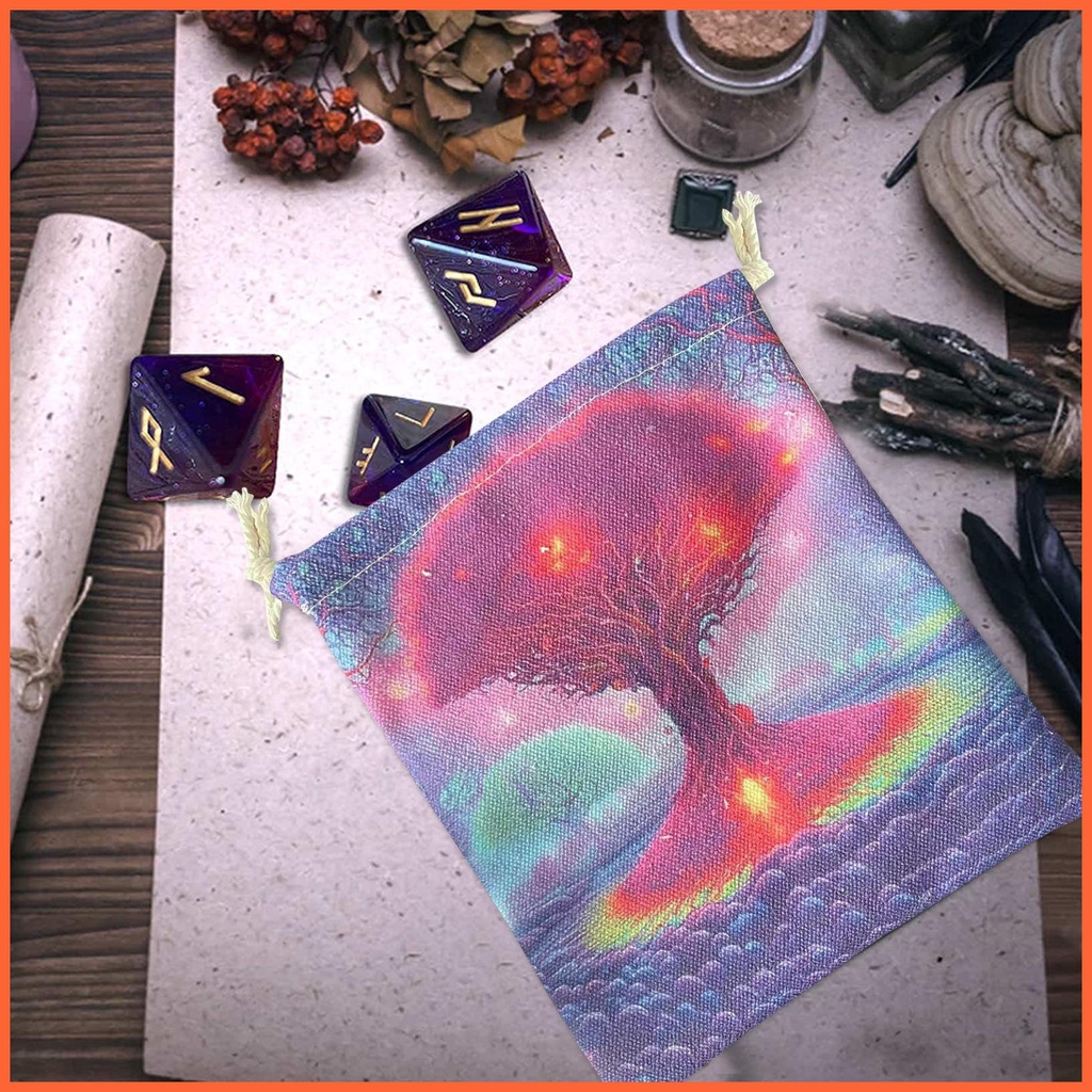 Túi Nhung Dây Rút Đựng Bài Tarot Tiện Dụng