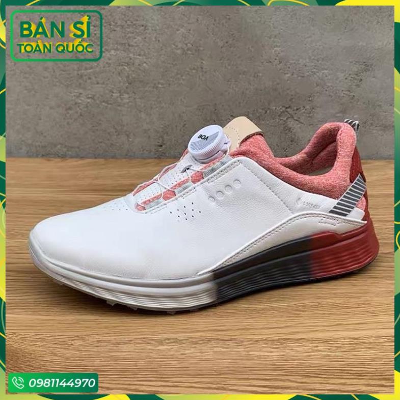 Giày golf ecco nữ nút vặn đế chống trơn trượt,golf shoes Ship Hỏa Tốc