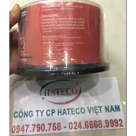 50 ĐĨA DVD Trắng Maxell 4.7GB 16x Loại tốt - DVDMaxell tốt - DVD hộp 50 Đĩa dvd