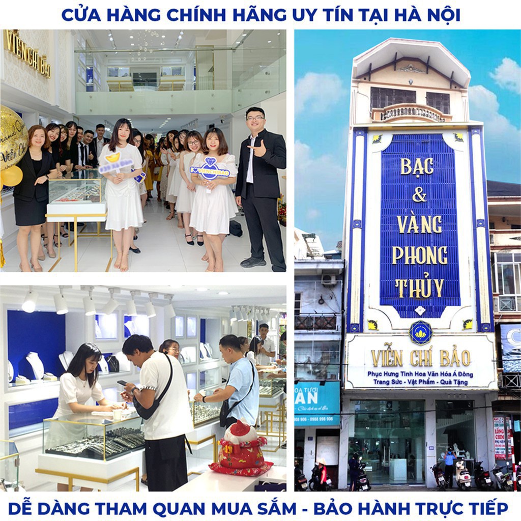 Kiềng tay trẻ em chữ Phúc chất liệu bạc Thái 925 thời trang phụ kiện trang sức Viễn Chí Bảo L000111