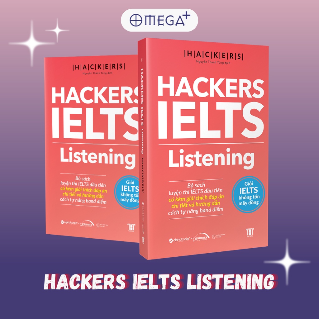 Sách: Hackers IELTS Listening (Kèm Giải Thích Đáp Án Chi Tiết Và Hướng Dẫn Tự Nâng Band Điểm) | BigBuy360 - bigbuy360.vn