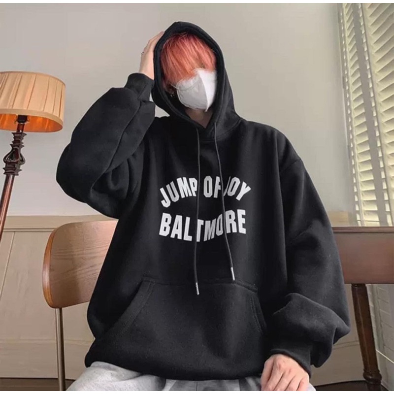 Áo hoodie JUMP mũ 2 lớp TH6