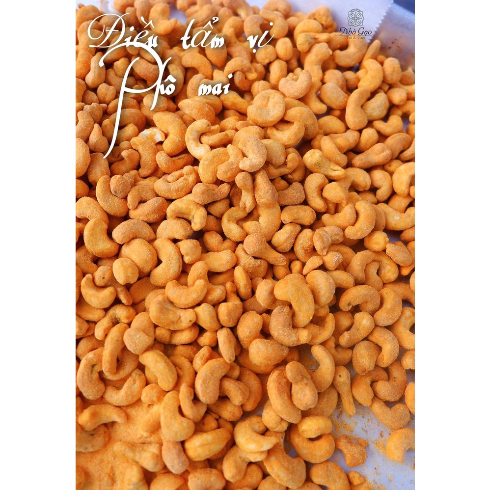 Điều tẩm vị phô mai cao cấp Nhà Gạo 300gr