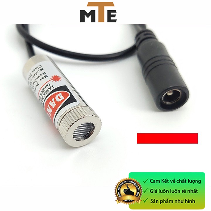 Đầu phát LAZE 3-5V 5mW – Laser sáng đỏ có chỉnh Tiêu Cự