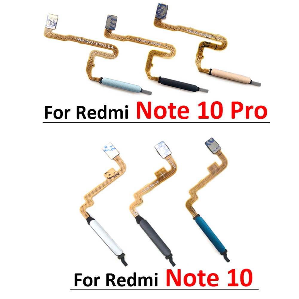 Mới Cáp Cảm Biến Vân Tay Cho Xiaomi Redmi Note 9 10 Pro 9s Poco X3 Pro M3