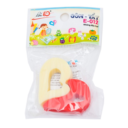 Tẩy chì Điểm 10 E-012 / Gôm Thiên Long E012 nhiều hình cute phù - hợp làm quà tặng - phần thưởng