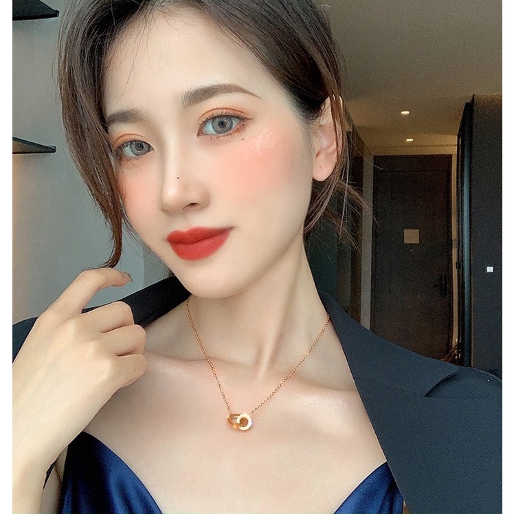 Dây chuyền nữ CDE Sweet Love Necklace Rose Gold CDE6003RG