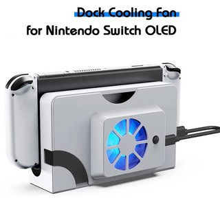Quạt tản nhiệt cho nintendo switch oled quạt hút máy game nintendo switch gắn dock video