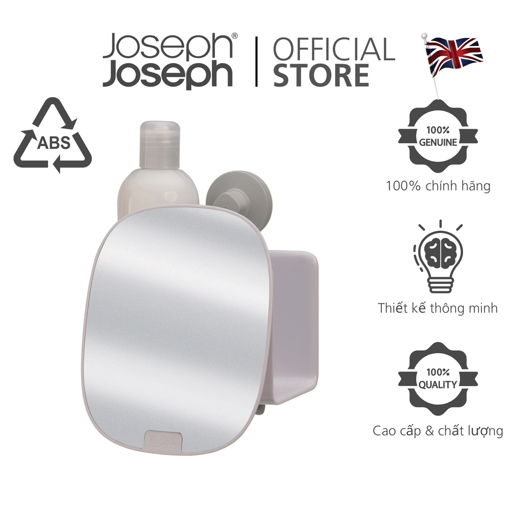 Kệ để đồ nhà tắm có gương cao cấp Joseph Joseph EasyStore™ Compact - 988383 (thiết kế độc quyền)