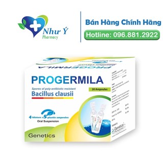 Progermila men vi sinh_ hộp 20 ống