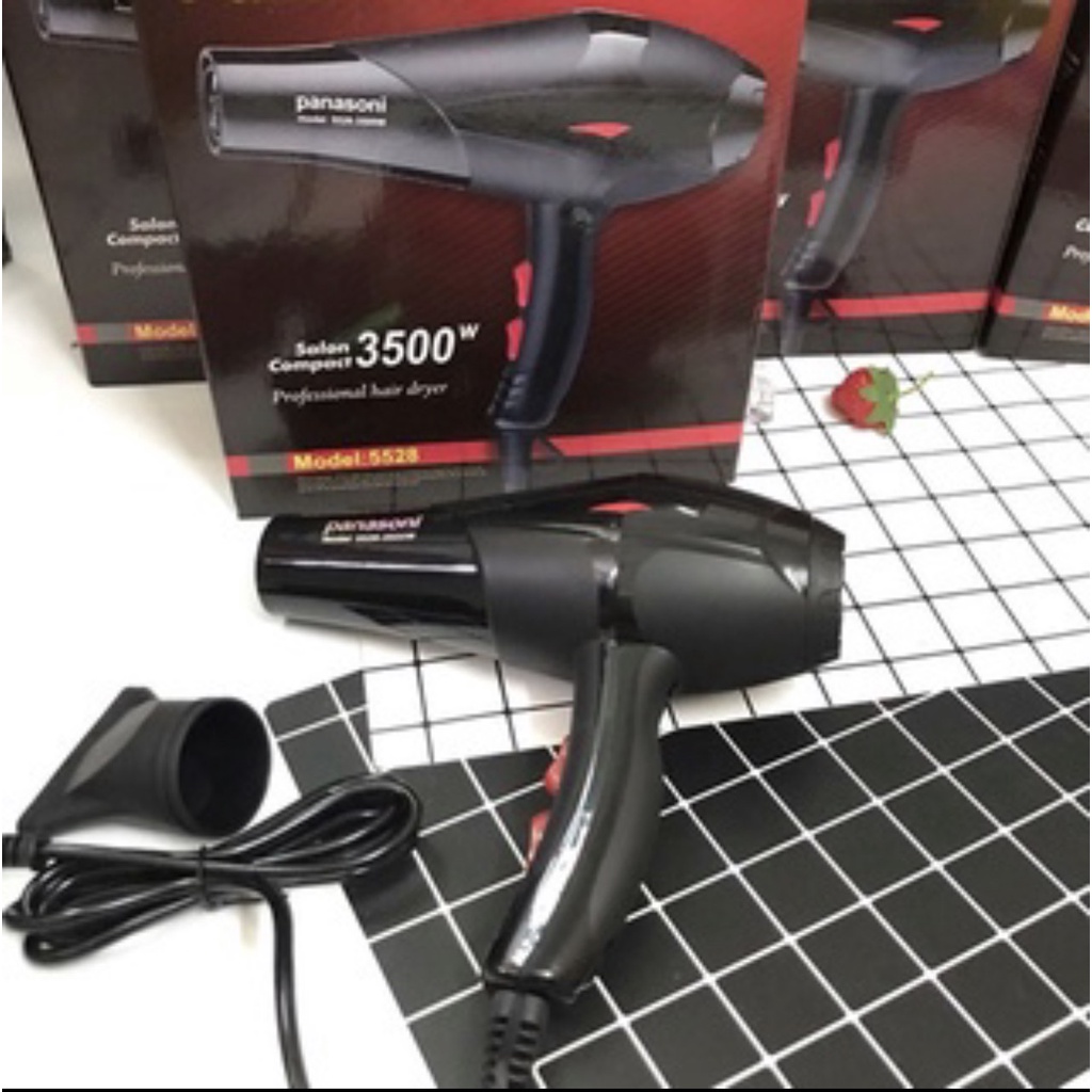 Máy Sấy Tóc Hai chiều nóng lạnh công suất lớn 3500W - Máy sấy tóc tạo kiểu salon, Tích hợp ánh sáng xanh