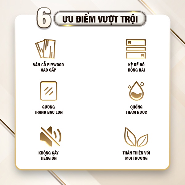 Tủ gương phòng tắm chất liệu gỗ ENIC T03-chống thấm chống ẩm,khử sương mờ thông minh,đèn LED chiếu sáng