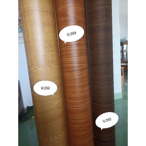 Giấy dán tường giả vân gỗ dán bàn_tủ chống nước,ẩm mốc