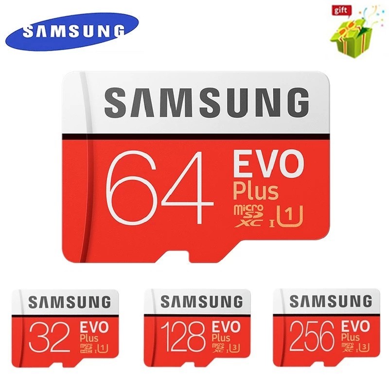 Thẻ Nhớ Micro SD Mới Cho Điện Thoại Samsung EVO Plus 64GB 128GB 16GB 32GB: 100Mb / s 20 / 60 / 90MB / s