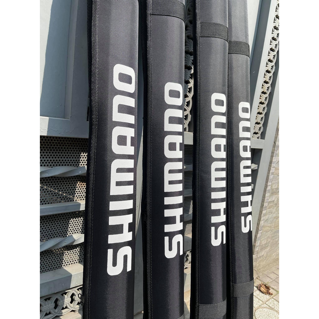 Combo túi Shimano và bao đựng cần câu Shimano thể thao chuyên dụng câu lure AnhKhoaFishing