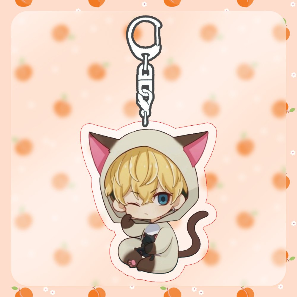 ( Mica trong acrylic) Móc khóa Tokyo Revengers Kịch trường của Takemichi ver ÁO MÈO acrylic anime mica trang trí