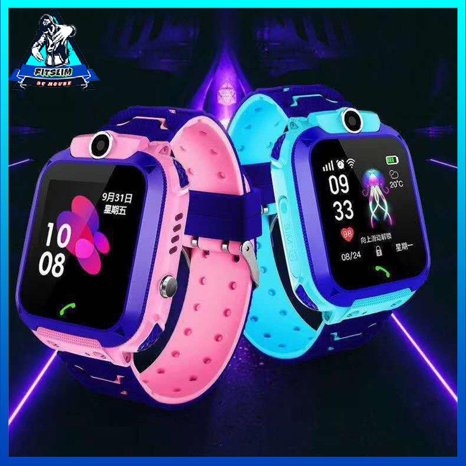 [Fit]  Đồng Hồ Thông Minh Cho Bé Q12 Trai Gái Smartwatch [S/6]