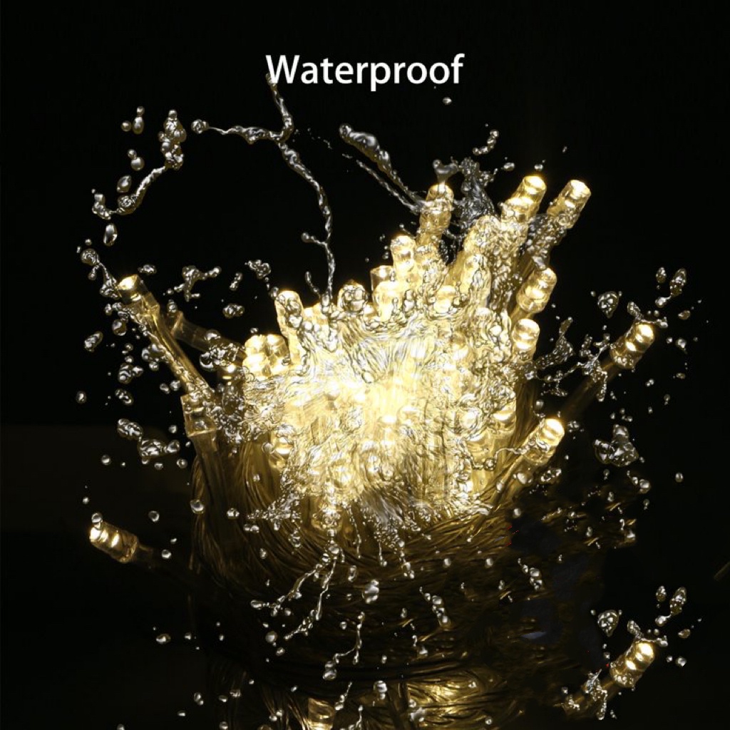 Dây Đèn LED chớp 4M 20LED nối dây cắm điện DECOR trang trí NOEL, giáng sinh, ngoài trời ,lễ tết, ban công