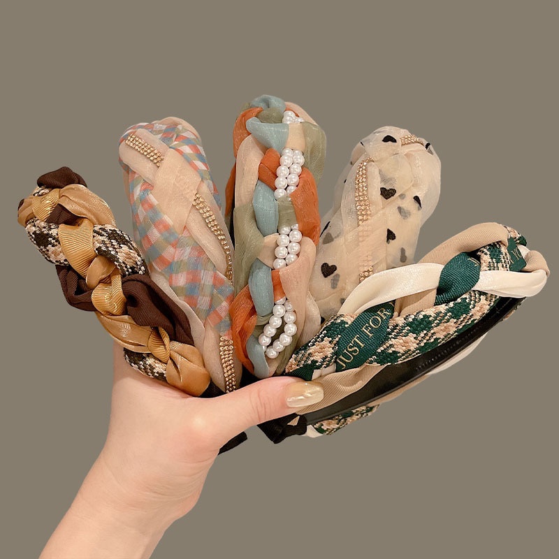 Băng Đô Rửa Mặt Đa Năng Thời Trang Hàn Quốc Cho Nữ