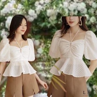 áo tay phồng ơi là phồng xoè xinh bigsize chubby (thời trang bigsize Vicky G- anitagreen) QA08-0822