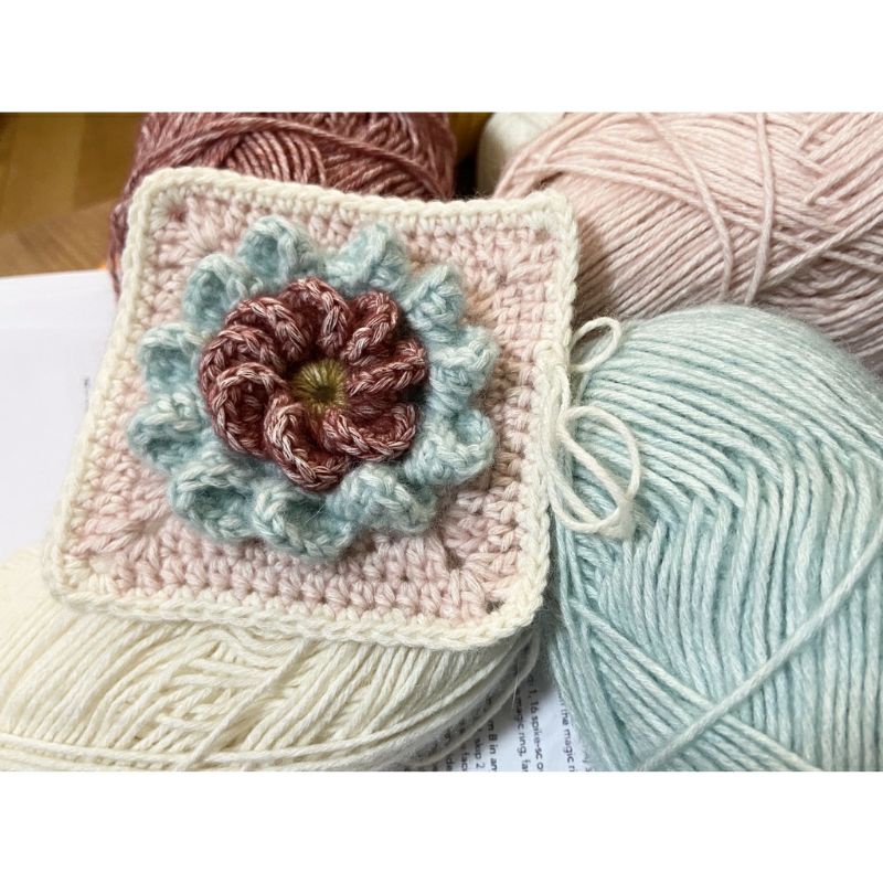 Len Cúc Tần 50g Đan Móc Khăn Áo Nón, Túi Ví, Thú Bông