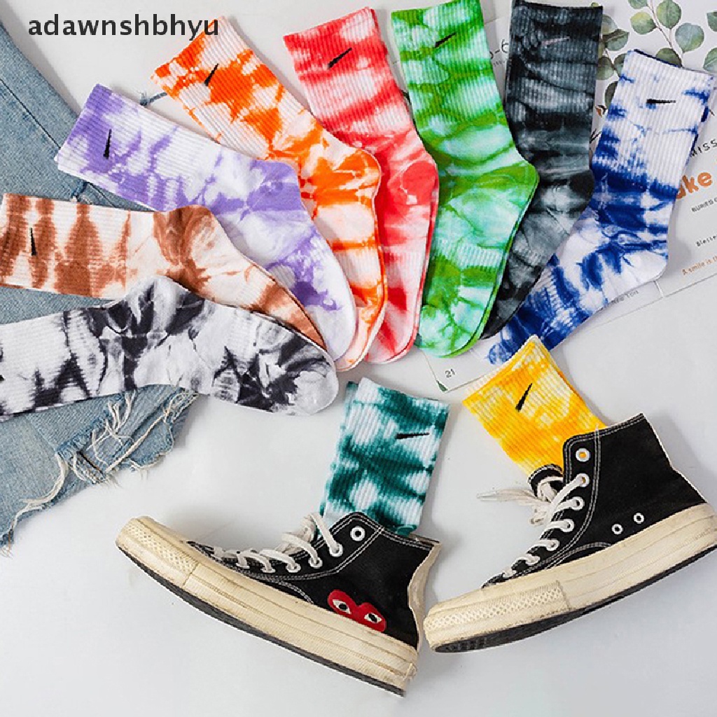 Adawnshbhyu Mới Vớ Cotton Mềm Mại Màu Nhuộm Vui Nhộn 19 Kiểu Hip-Hop Cho Nam Và Nữ