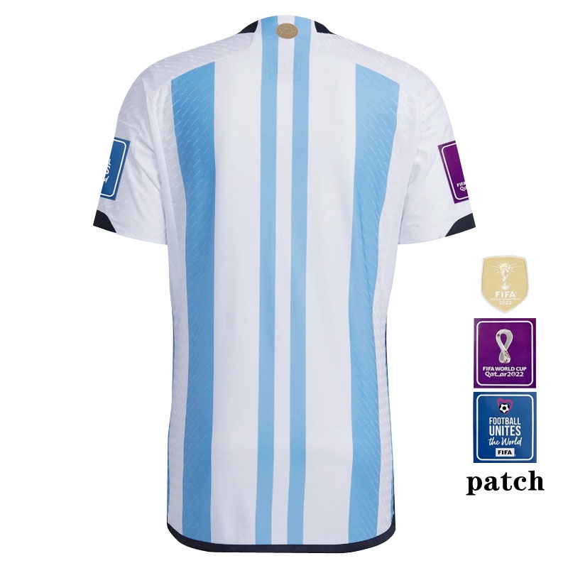 Áo Thun Số 22 / 23 Đội Tuyển Argentina Mùa Giải 2022