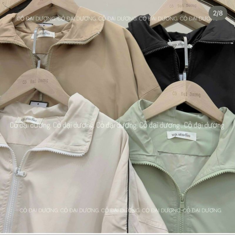 KHOÁC DÙ MERCO 2 LỚP DÁNG RỘNG GIẤU QUẦN