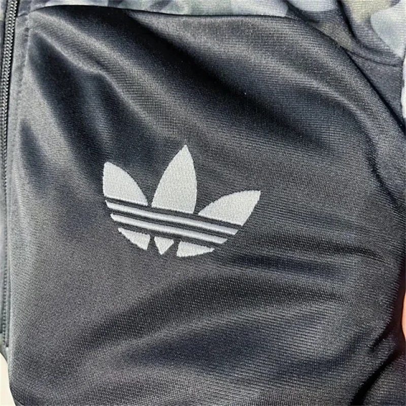 Áo Khoác Thể Thao 100% Chính Hãng Thêu Logo Phối Màu Tương Phản Thời Trang Thu Đông Cho Cặp Đôi