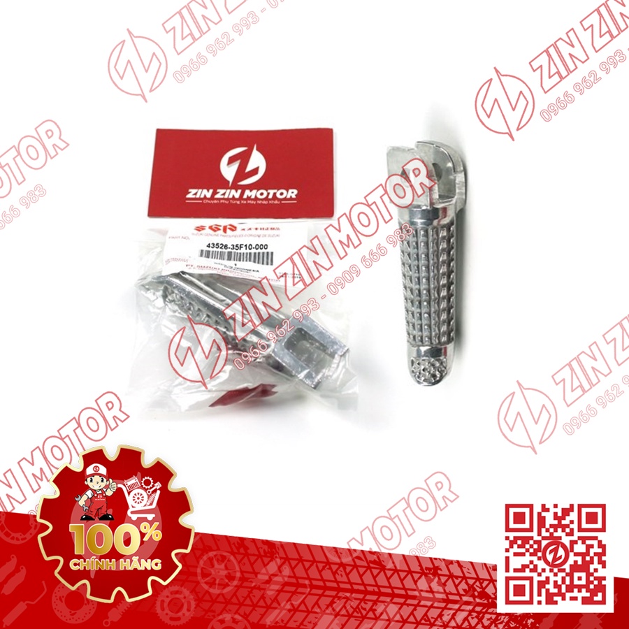 Cục Nhôm Gác Chân Trước Bên Trái - Satria Fi, Raider Fi - ZIN ZIN MOTOR