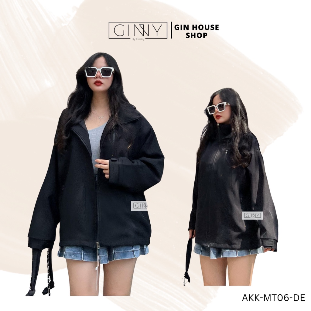 Áo khoác kaki Zippo MT-06 Chống Nắng Lót Trong Thoải Mái By Ginny | Mũ to che nắng | Màu sắc đa dạng