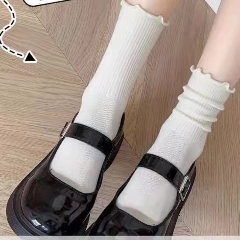 Vớ Ren Trắng Mỏng Thời Trang Mùa Hè Phong Cách Mary Jane Nhật Bản Dễ Phối Đồ Cho Nữ