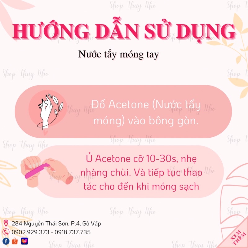 HÀNG LOẠI 1 Nước rửa móng tay,nước tẩy móng tay,Acetone chùi móng tay