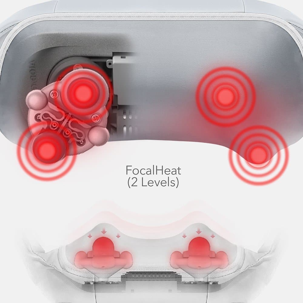 Đai Massage Naipo oCuddle-C1 - Massage Đá Nóng - Giả Lập Bấm Huyệt - Thương Hiệu Đức - Hàng Xuất USA - Mới 100% Sealbox