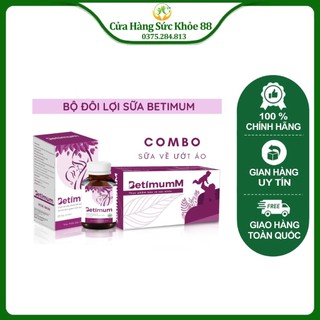 Lợi sữa betimum - viên uống vitamin cốm ngũ cốc lợi sữa cỏ cà ri fenugree