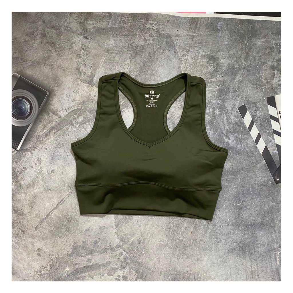 Áo bra thể thao tập gym yoga erobic chạy bộ chất đanh mịn đẹp- đồ tập gym yoga erobic nữ