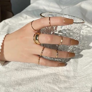 Set 7 nhẫn phong cách