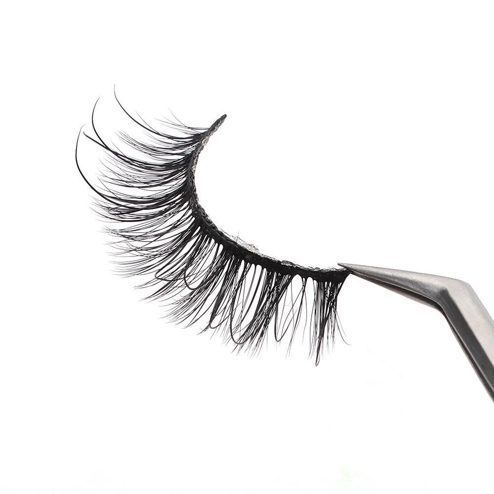10 Cặp Lông Mi Giả 3D Handmade Không Chứa Chất Chất Làm Dày Và Dài Mi Tự Nhiên EBINLANDS