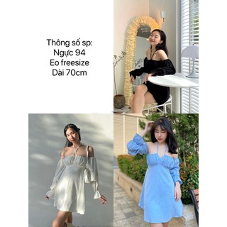 ĐẦM DÂY YẾM MAXI BO THUN