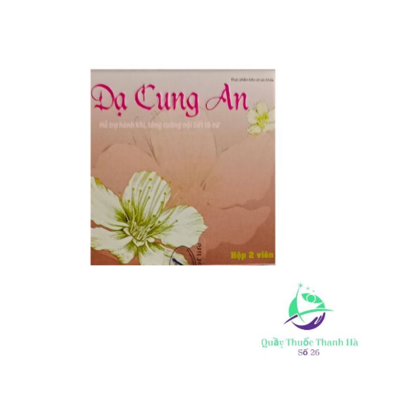 Viên uống làm giảm tác dụng phụ của thuốc tránh thai Dạ Cung An