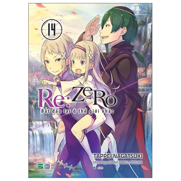 Truyện - Re:Zero Bắt Đầu Lại Ở Thế Giới Khác - Tập 13 + 14 - Tặng Kèm Bookmark PVC In Màu