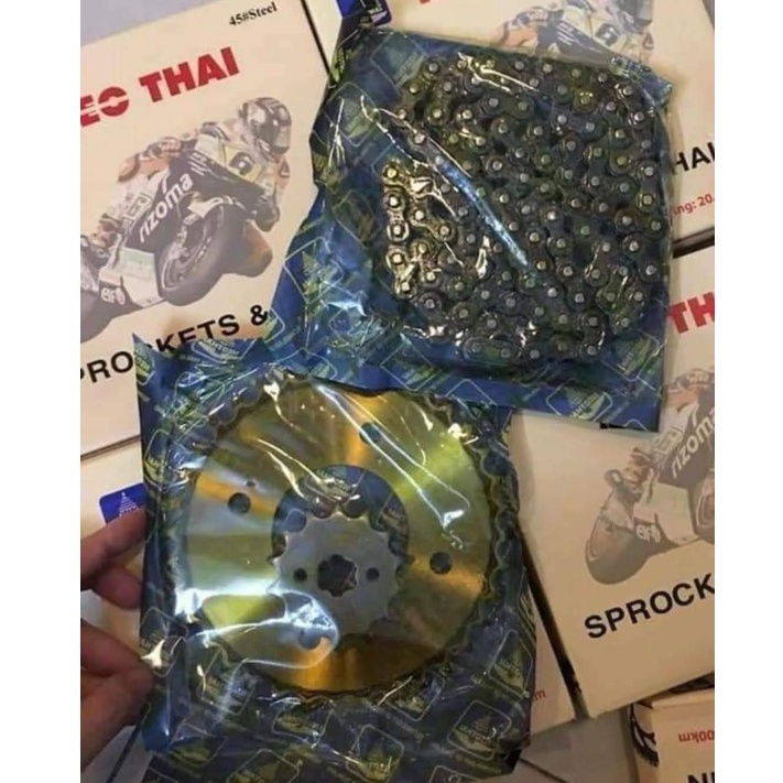 Nhông sên đĩa Future 125 mập , Future mới , Future Neo , Future X  hiệu NEOTHAI cao cấp / Nhông xích Future 125