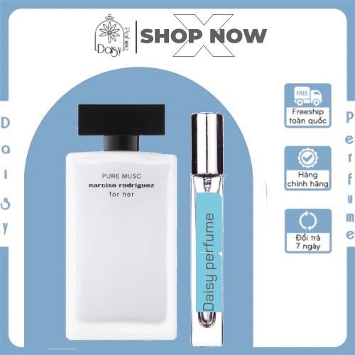 ⁻ᴰᵃᶦˢʸ⁻ Nước Hoa Narciso Rodriguez Pure Musc For Her EDP Chai 10ml