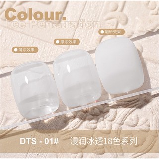 Sơn Gel mã DTS (màu thạch) | AS chai đỏ 15ML