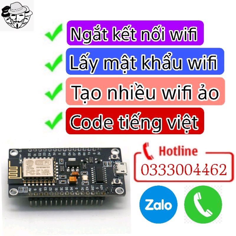 Esp8266 nạp sẵn code