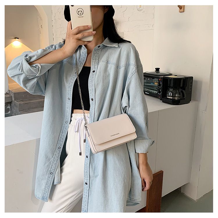 Túi Đeo Chéo Hình Vuông Phù Hợp Đi Chơi Đi Dạo Phố Thời Trang Mùa Xuân Mới Cho Nữ
