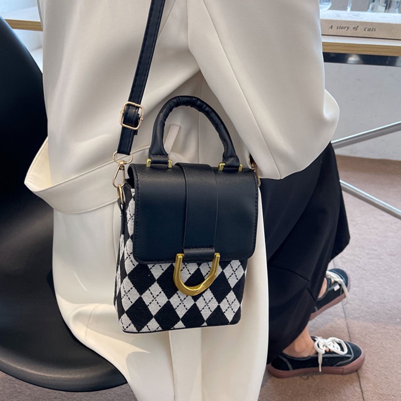 MISCHA Túi Đeo Chéo Vai Bằng Da PU Để Điện Thoại Thời Trang Sành Điệu Cho Nữ